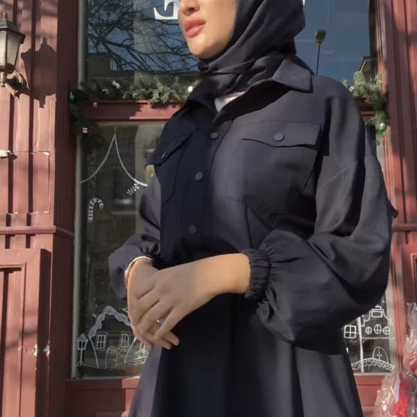 Bomber Ceketli Etekli Takım Lacivert