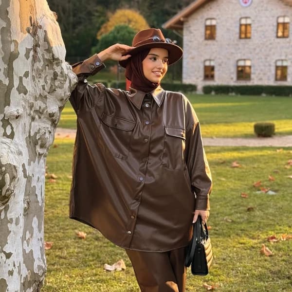 Leny Deri Takım Kahve