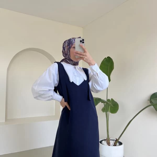 Elora Askılı Jile - Lacivert
