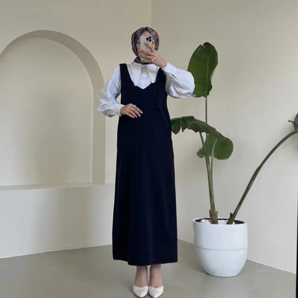 Elora Askılı Jile - Lacivert