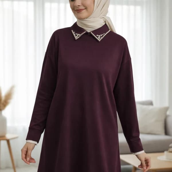 İkra Tunik - Mürdüm