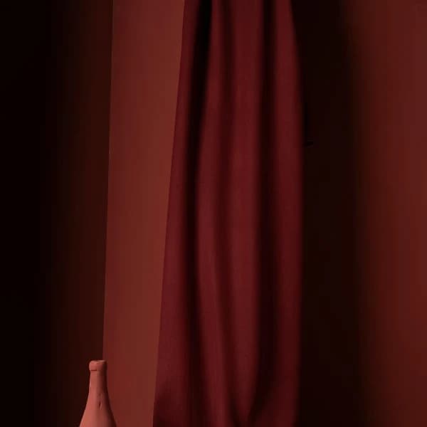 Kırışmaz Janjan Şal 185*70 Cm - Bordo